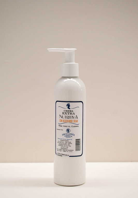 Crema Nutritiva con Bloqueador